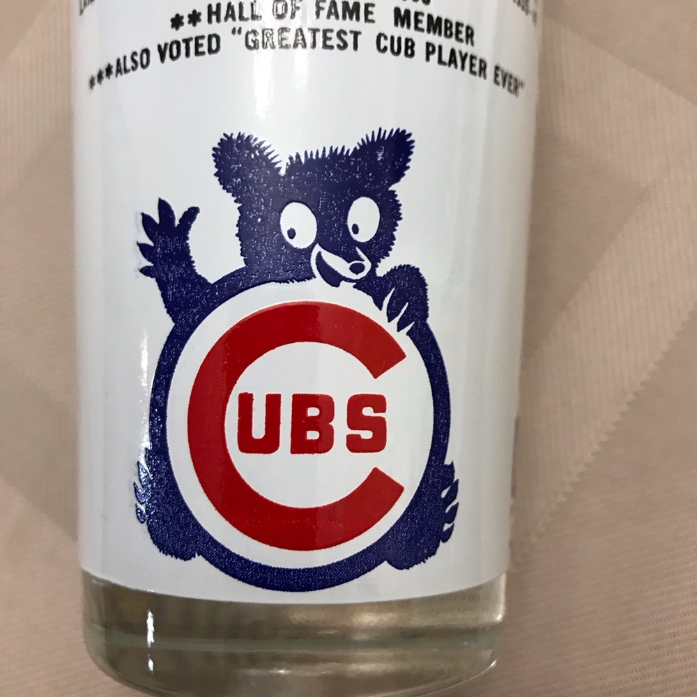 1969 Wrigley Field Chicago Cubs 5" Glass Greatest Cubs Team Ever MLB. - Picture 3 of 10